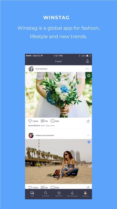 Emulate iPhone app Winstag - Fashion & Trends using MyAndroid Emulate iPhone app Winstag - Fashion & Trends using MyAndroid