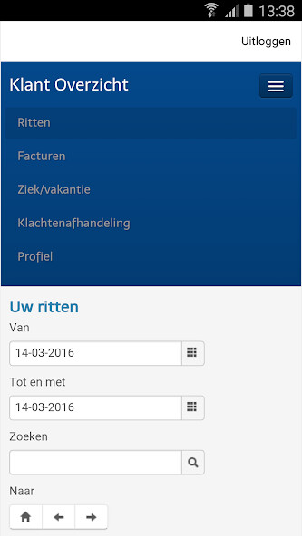 Emulate iPhone app Wintax using MyAndroid