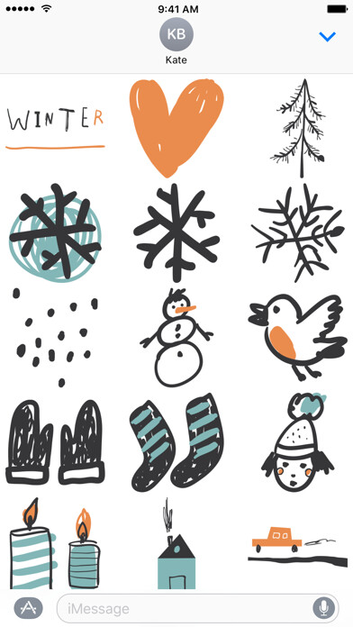 Emulate iPhone app Winter Art using MyAndroid Emulate iPhone app Winter Art using MyAndroid