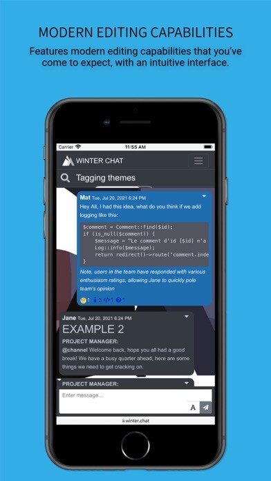 Emulate iPhone app Winter Chat using MyAndroid Emulate iPhone app Winter Chat using MyAndroid