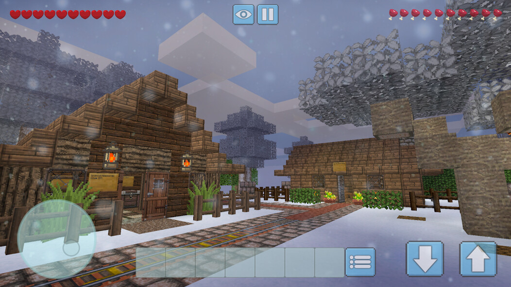 Run android online APK Winter Craft: Exploration  Survival Craft games! from MyAndroid or emulate Winter Craft: Exploration  Survival Craft games! using MyAndroid