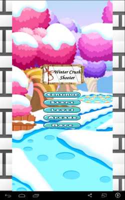 Emulate Android APK Winter Crush Shooter