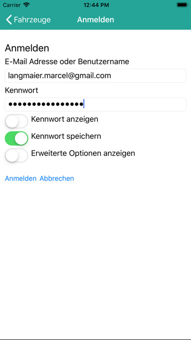 Emulate iPhone app Winterdienst360 using MyAndroid