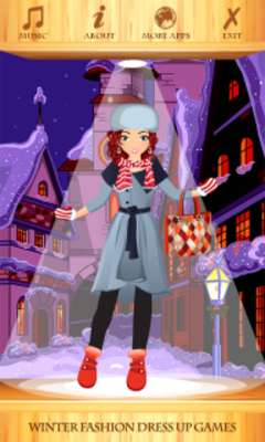 Emulate Android APK Winter Fashion Dress Up Games