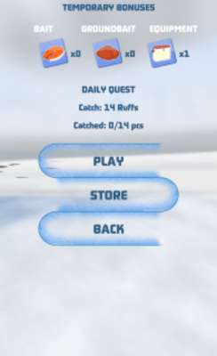 Emulate Android APK Winter Fishing on the Lake