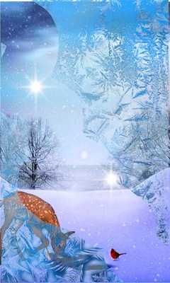 Emulate Android APK Winter frozen glass Emulate Android APK Winter frozen glass