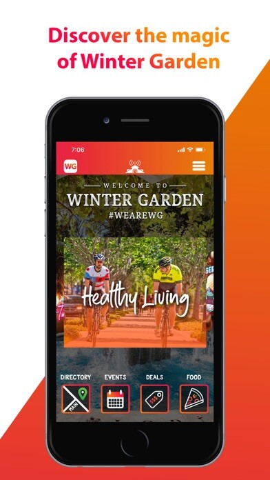 Emulate iPhone app Winter Garden using MyAndroid