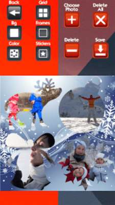 Emulate Android APK Winter Photo Collage