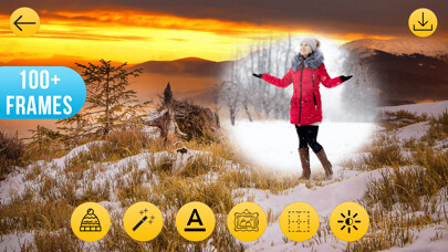 Emulate iPhone app Winter Photo Frames using MyAndroid Emulate iPhone app Winter Photo Frames using MyAndroid