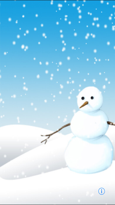 Emulate iPhone app Winter Snow Globe using MyAndroid Emulate iPhone app Winter Snow Globe using MyAndroid