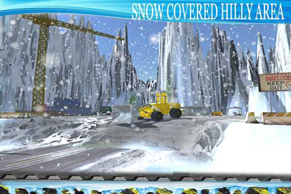 Emulate Android APK Winter Snow Plow Truck Sim 3D