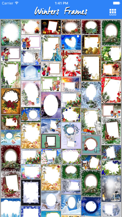 Emulate iPhone app Winters Photo Frames & Snowfall Picture Effects using MyAndroid Emulate iPhone app Winters Photo Frames & Snowfall Picture Effects using MyAndroid
