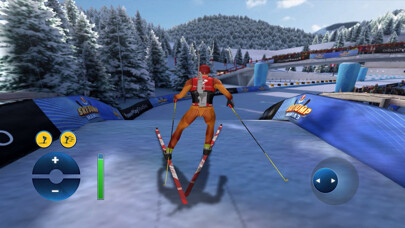 Emulate iPhone app Winter Sports Mania using MyAndroid