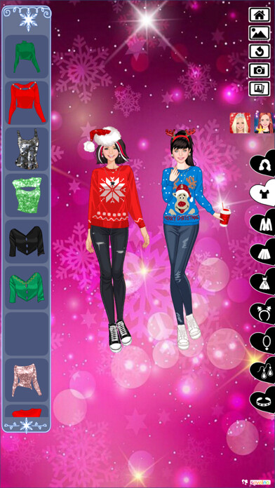 Emulate iPhone app Winter time warm dress up game using MyAndroid Emulate iPhone app Winter time warm dress up game using MyAndroid