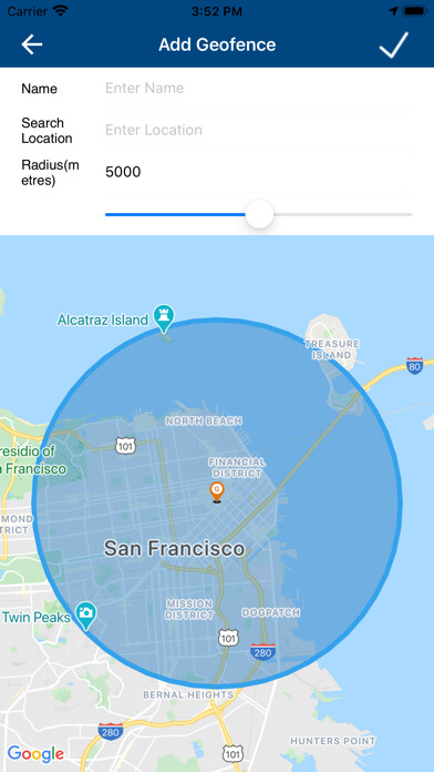 Emulate iPhone app Wintrack Solution using MyAndroid