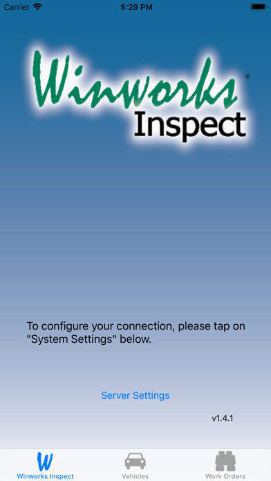 Emulate iPhone app Winworks Inspect using MyAndroid