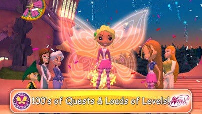 Emulate iPhone app Winx Club: Winx Fairy School using MyAndroid