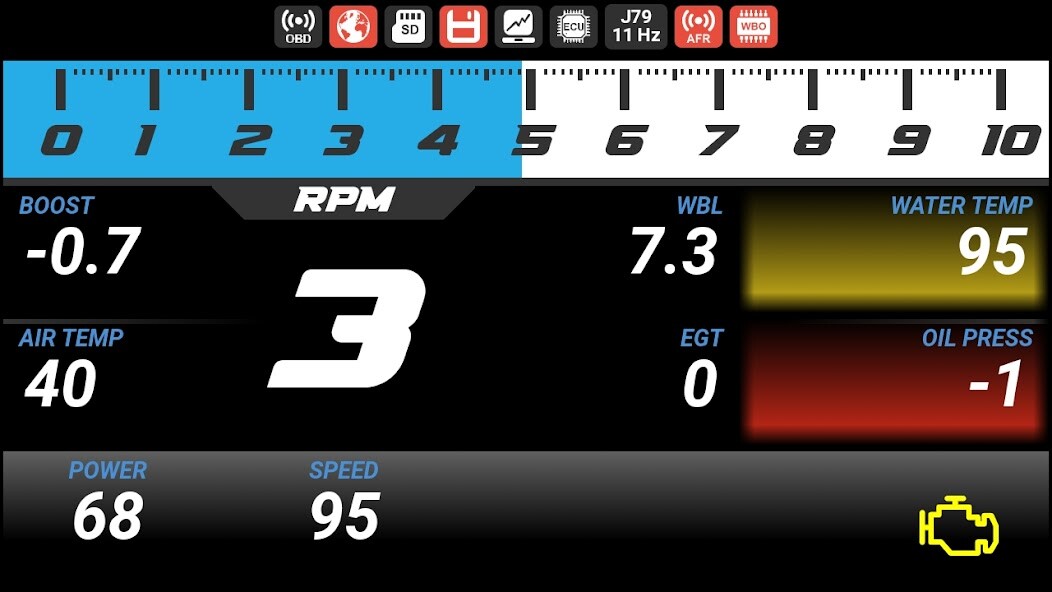 Run android online APK WiOBD from MyAndroid or emulate WiOBD using MyAndroid