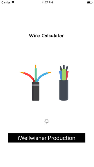 Emulate iPhone app Wire Calculator using MyAndroid Emulate iPhone app Wire Calculator using MyAndroid