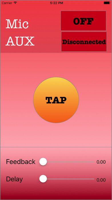 Emulate iPhone app Wired Microphone AUX Megaphone using MyAndroid Emulate iPhone app Wired Microphone AUX Megaphone using MyAndroid
