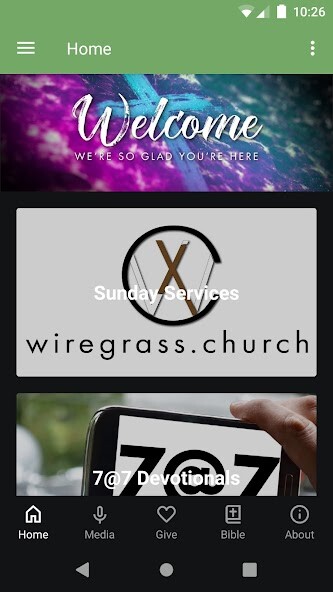 Emulate iPhone app Wiregrass Church New Tampa using MyAndroid Emulate iPhone app Wiregrass Church New Tampa using MyAndroid