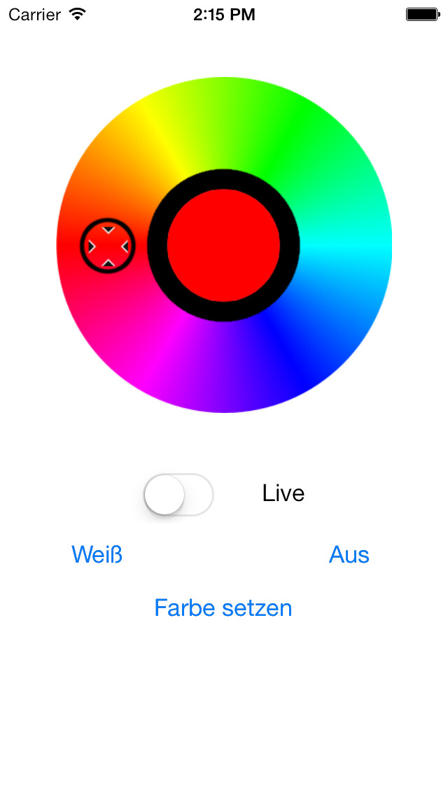 Emulate iPhone app WirelessRGB Lite using MyAndroid Emulate iPhone app WirelessRGB Lite using MyAndroid