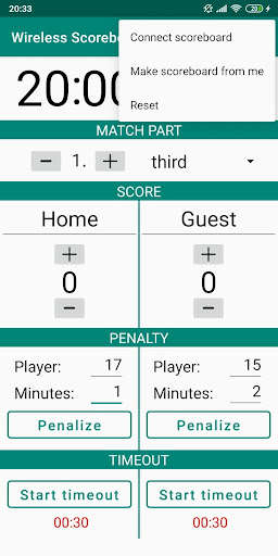 Run android online APK Wireless Scoreboard from MyAndroid or emulate Wireless Scoreboard using MyAndroid