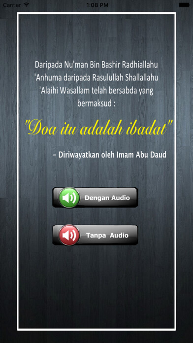 Emulate iPhone app Wirid dan Doa-Doa Pilihan using MyAndroid Emulate iPhone app Wirid dan Doa-Doa Pilihan using MyAndroid