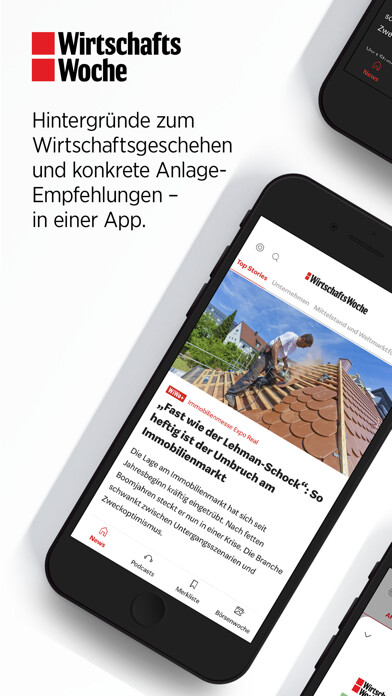 Emulate iPhone app WirtschaftsWoche - Nachrichten using MyAndroid Emulate iPhone app WirtschaftsWoche - Nachrichten using MyAndroid
