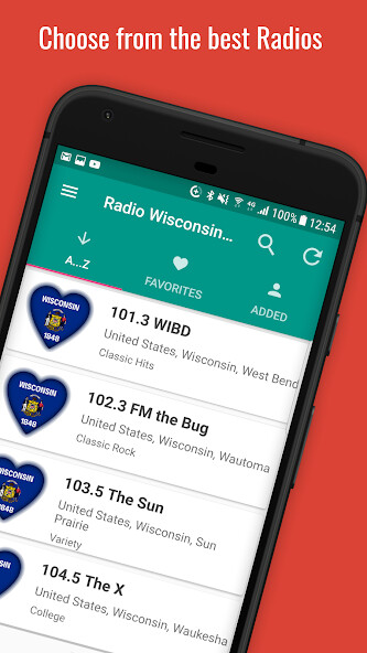Emulate Android APK Wisconsin Radio
