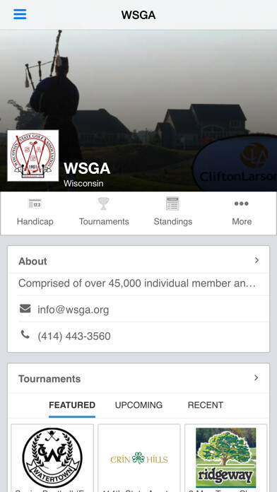 Emulate iPhone app Wisconsin State Golf Ass. using MyAndroid Emulate iPhone app Wisconsin State Golf Ass. using MyAndroid