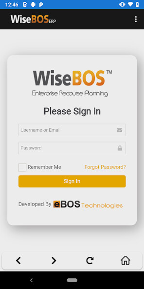 Run android online APK WISEBOS ERP from MyAndroid or emulate WISEBOS ERP using MyAndroid Run android online APK WISEBOS ERP from MyAndroid or emulate WISEBOS ERP using MyAndroid
