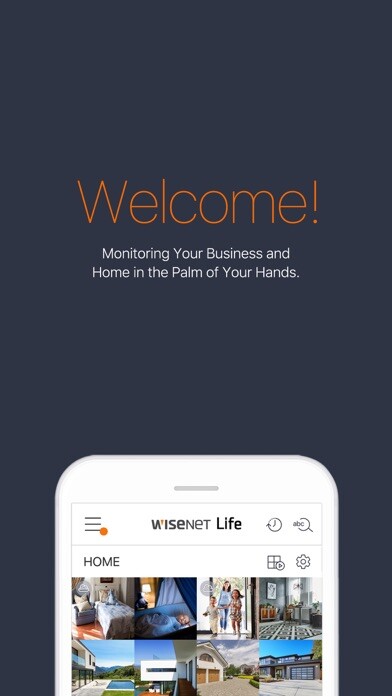 Emulate iPhone app Wisenet Life using MyAndroid