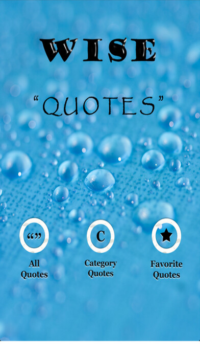 Emulate iPhone app Wise Quotes Global Edition using MyAndroid