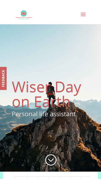 Emulate iPhone app Wiser Day on Earth using MyAndroid