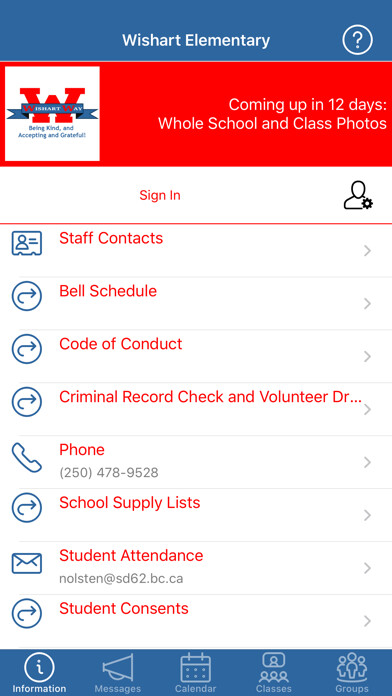 Emulate iPhone app Wishart Elementary using MyAndroid Emulate iPhone app Wishart Elementary using MyAndroid