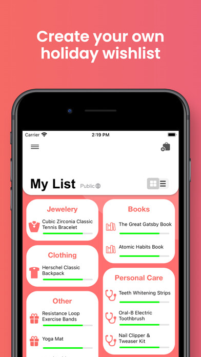Emulate iPhone app Wishful - Holiday Wishlists using MyAndroid Emulate iPhone app Wishful - Holiday Wishlists using MyAndroid