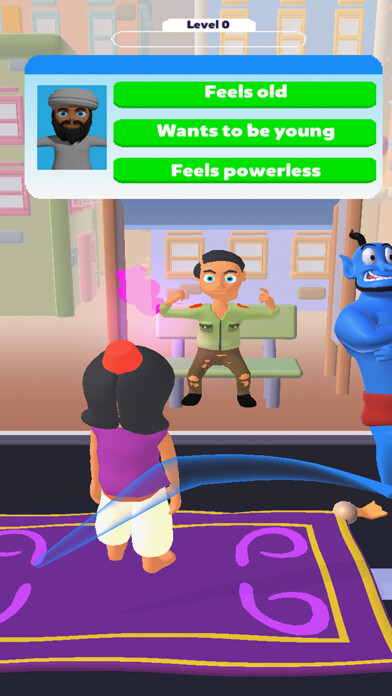 Emulate iPhone app Wish Master 3D using MyAndroid