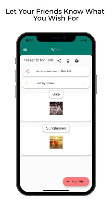 Emulate iPhone app Wishr - Wishlist / Gift Ideas using MyAndroid Emulate iPhone app Wishr - Wishlist / Gift Ideas using MyAndroid