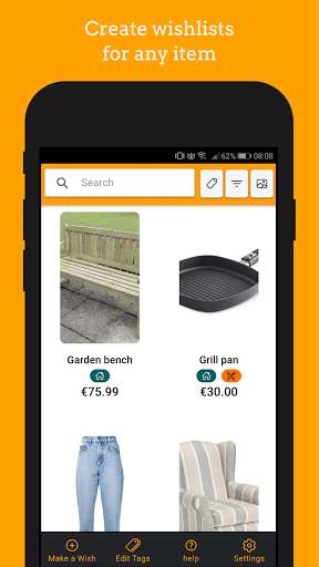 Run android online APK Wishtar - Shopping wish list from any online store from MyAndroid or emulate Wishtar - Shopping wish list from any online store using MyAndroid