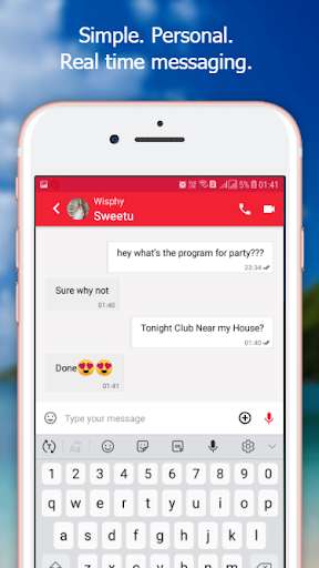 Run android online APK Wisphy Messenger - Free HD Video Calls and Chat from MyAndroid or emulate Wisphy Messenger - Free HD Video Calls and Chat using MyAndroid