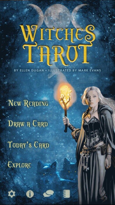 Emulate iPhone app Witches Tarot using MyAndroid Emulate iPhone app Witches Tarot using MyAndroid