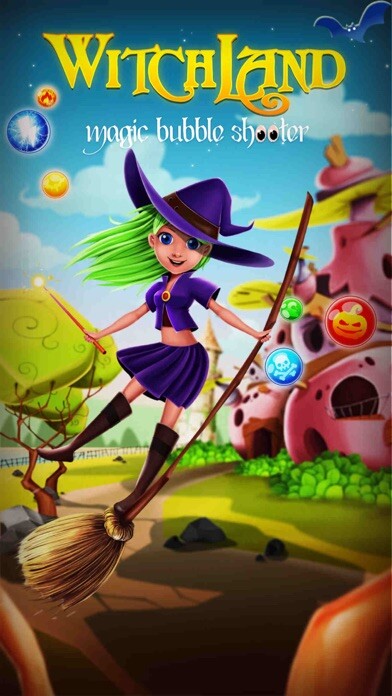 Emulate iPhone app WitchLand: Bubble Shooter using MyAndroid