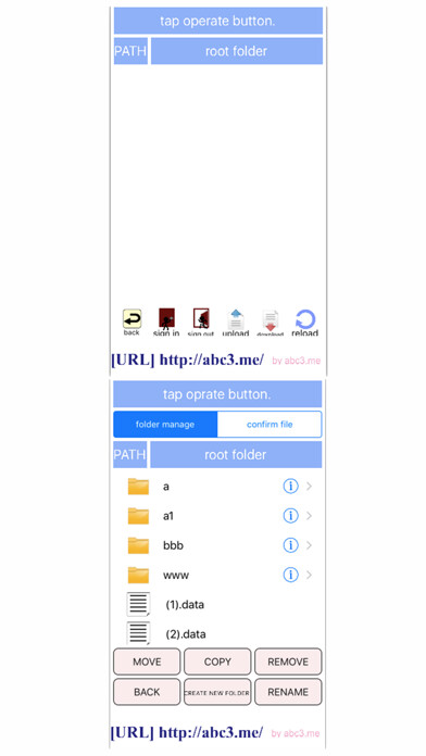 Emulate iPhone app withAppData using MyAndroid