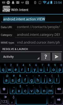 Emulate Android APK With Intent