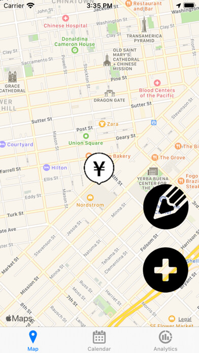 Emulate iPhone app 家計簿 with Map using MyAndroid Emulate iPhone app 家計簿 with Map using MyAndroid