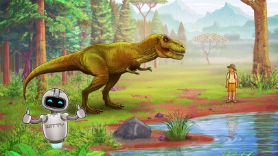 Emulate iPhone app Witty & T-Rex using MyAndroid