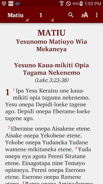 Run android online APK Witu - Bible from MyAndroid or emulate Witu - Bible using MyAndroid