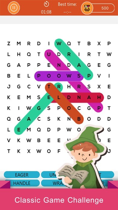 Emulate iPhone app Wizard Challenge Word Search for Harry Potter using MyAndroid Emulate iPhone app Wizard Challenge Word Search for Harry Potter using MyAndroid