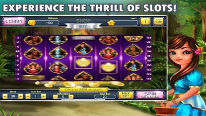 Emulate iPhone app Wizard Of Wonderland Slot Game using MyAndroid